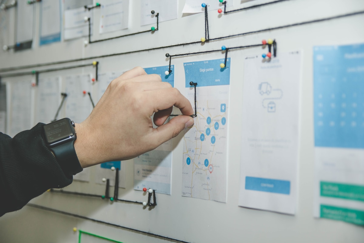 Buổi scrum planning với các thành viên team xem xét sprint goals