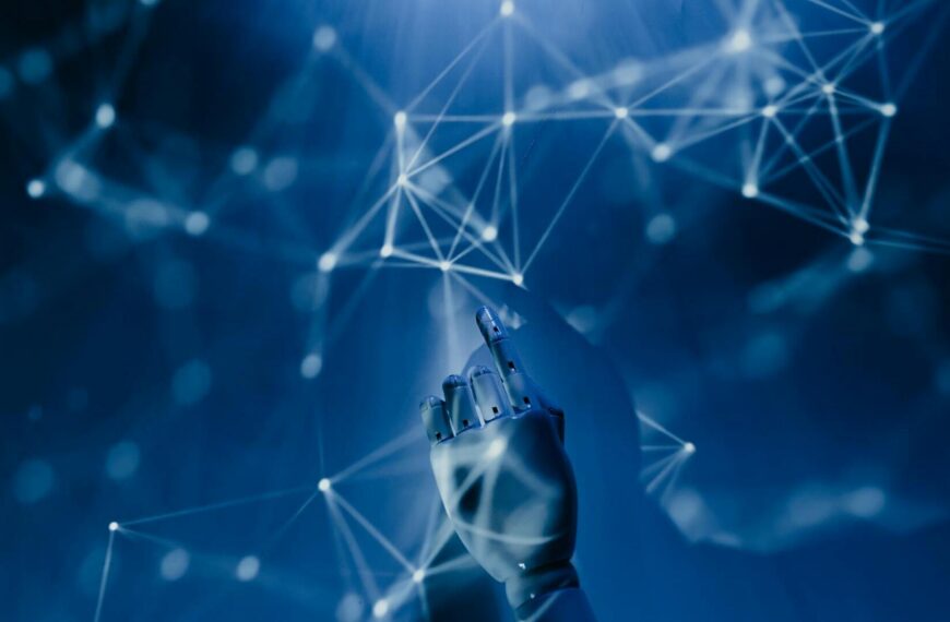 AI agent controlling computer interface with automation technology
